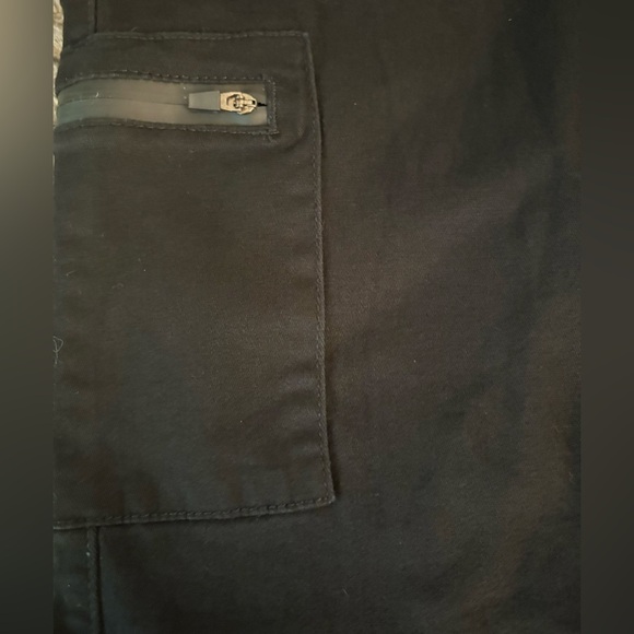 Burnside Black Joggers with Athletic Fit - Picture 2 of 5